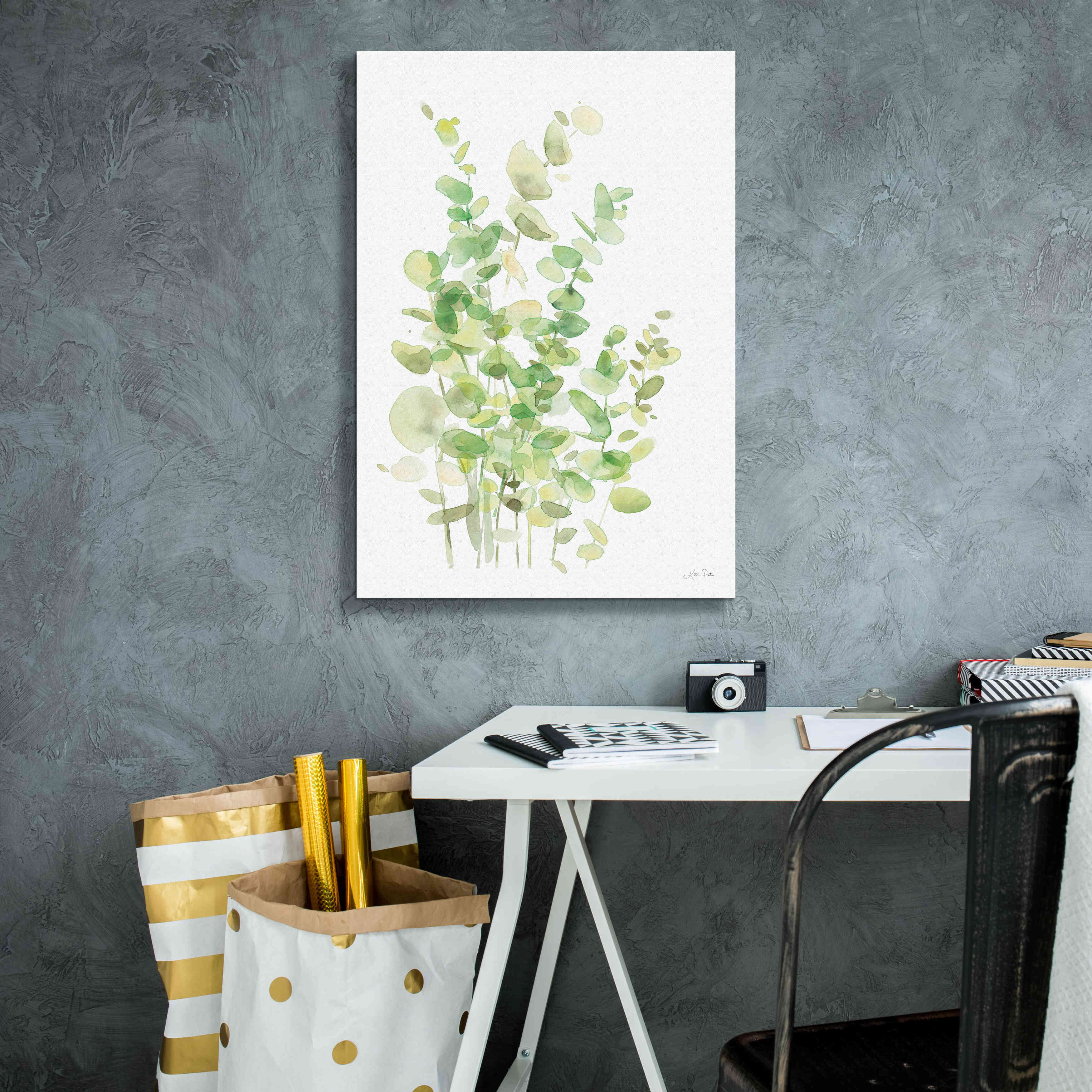 'Eucalyptus III' by Katrina Pete, Giclee Canvas Wall Art,18x26