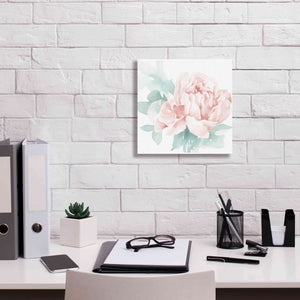 'Poetic Blooming I Pink' by Katrina Pete, Giclee Canvas Wall Art,12x12