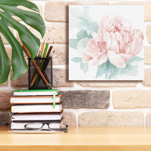 Image of 'Poetic Blooming I Pink' by Katrina Pete, Giclee Canvas Wall Art,12x12