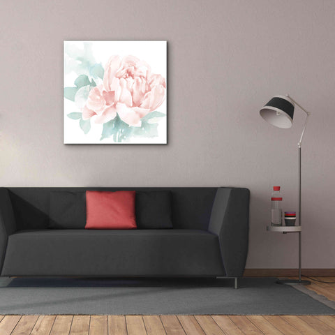 Image of 'Poetic Blooming I Pink' by Katrina Pete, Giclee Canvas Wall Art,37x37