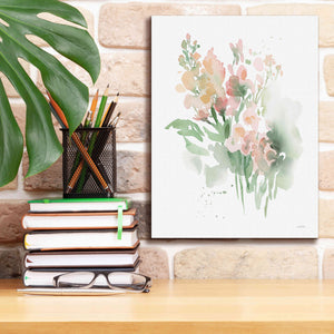 'Vibrant Blooms I' by Katrina Pete, Giclee Canvas Wall Art,12x16