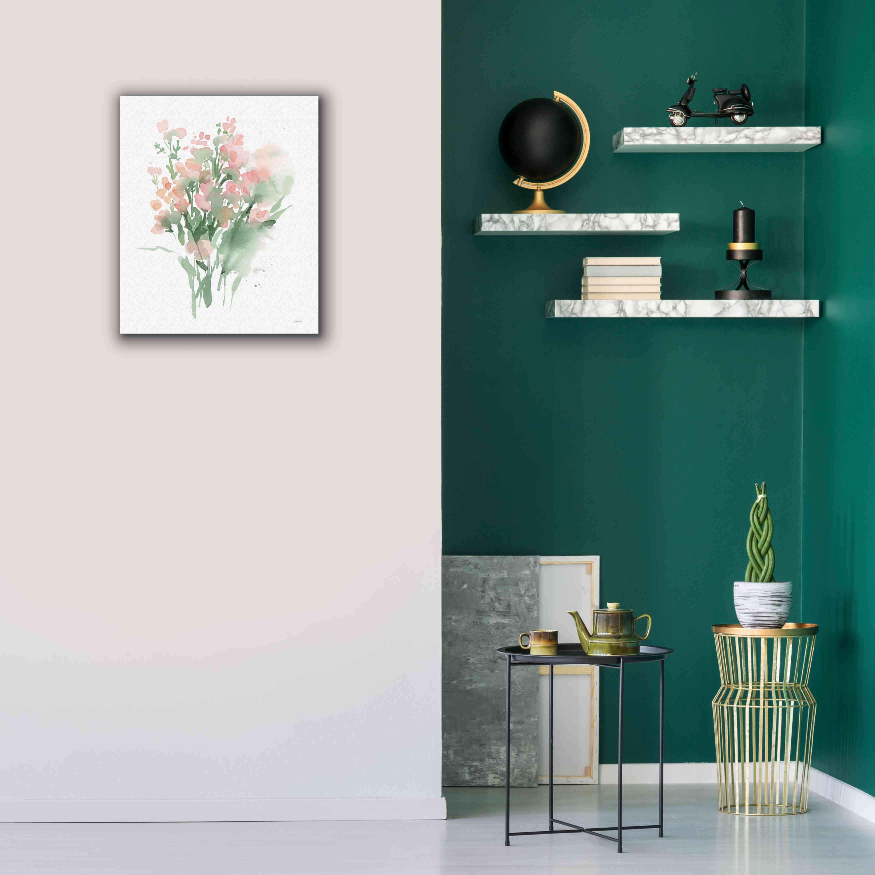 'Vibrant Blooms II' by Katrina Pete, Giclee Canvas Wall Art,20x24