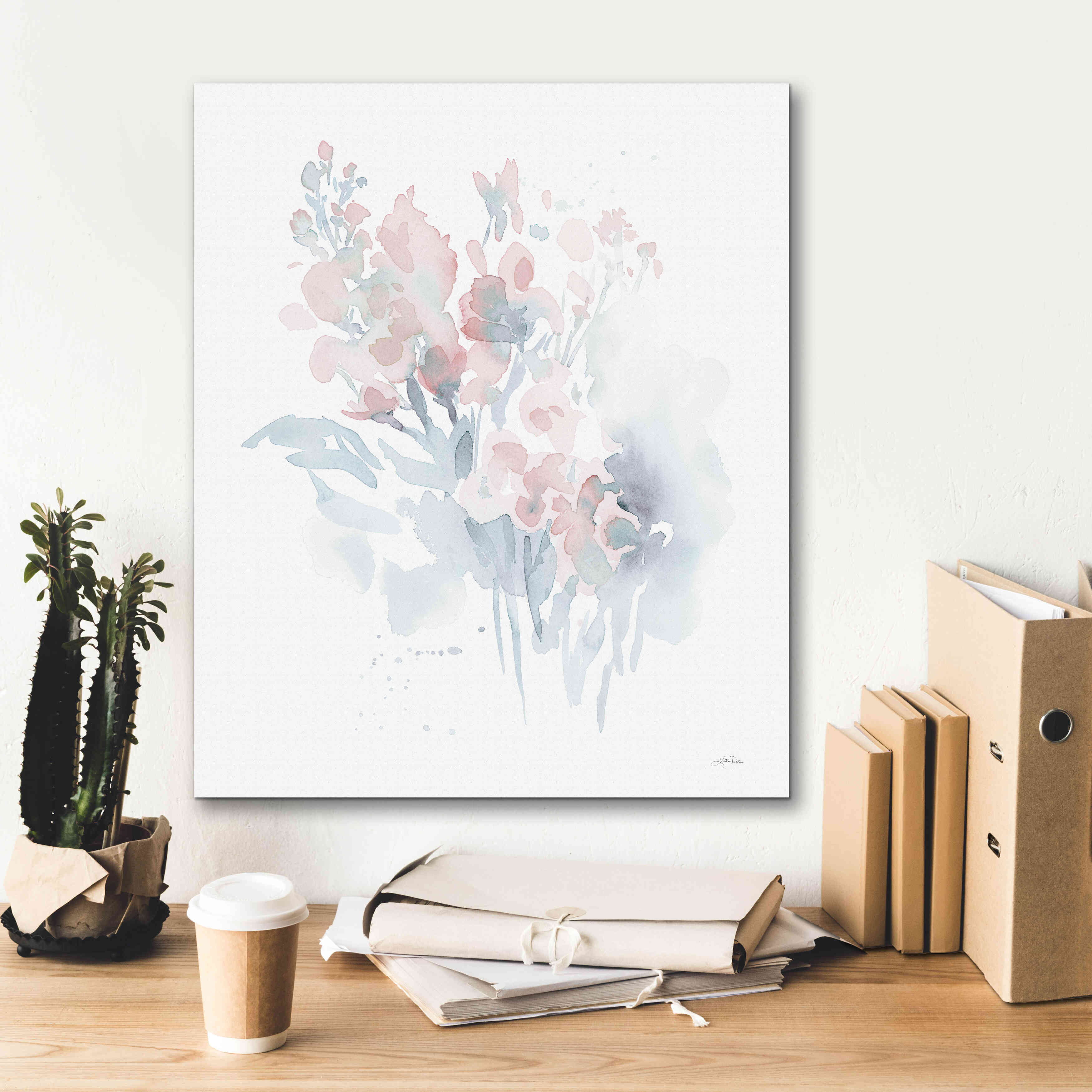 'Fresh Blooms I' by Katrina Pete, Giclee Canvas Wall Art,20x24