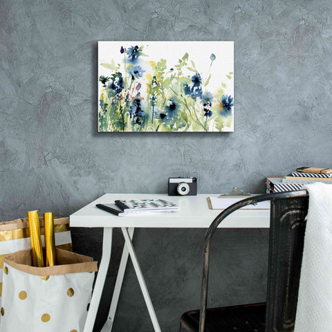 Image of 'Wild Meadow Flowers' by Katrina Pete, Giclee Canvas Wall Art,18x12