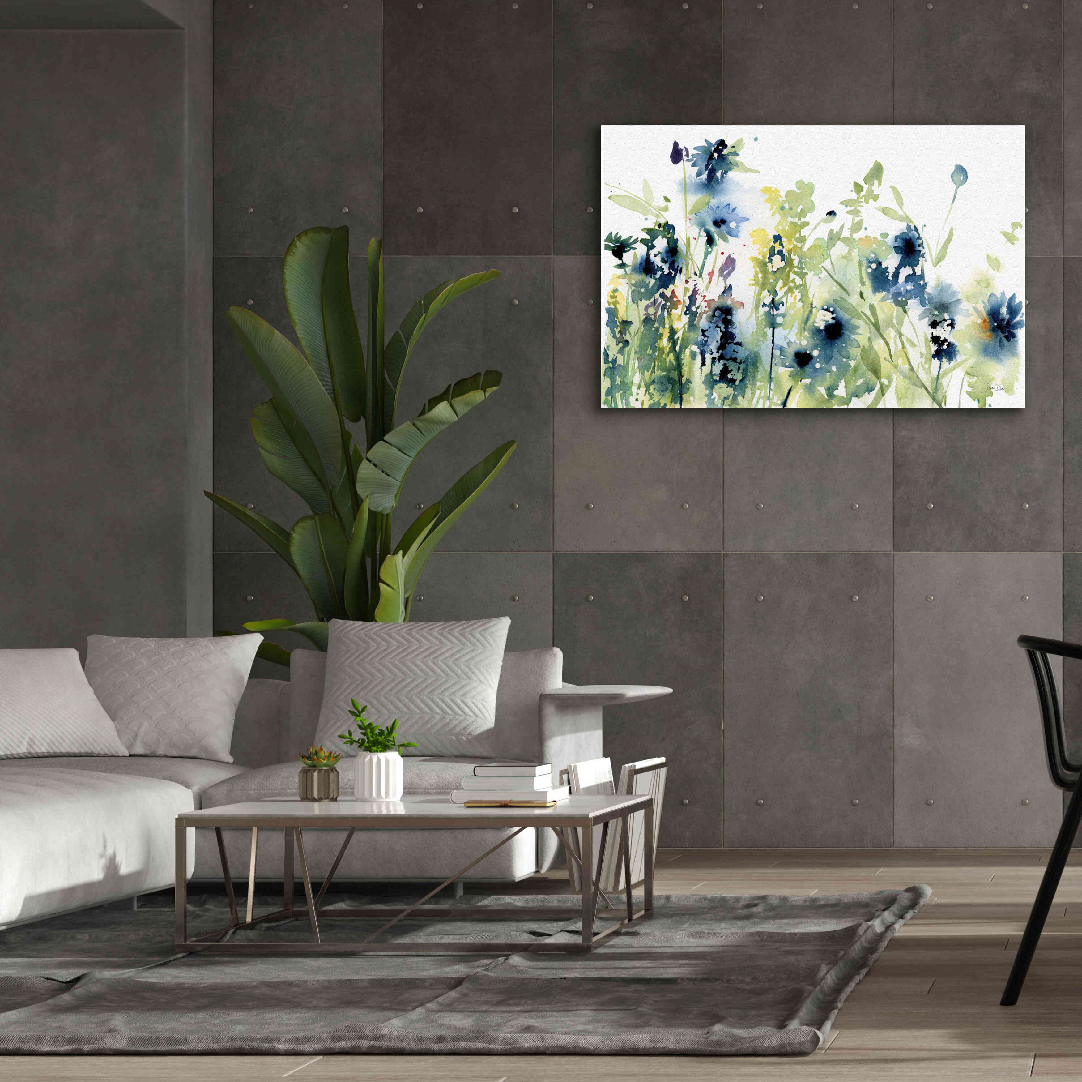 'Wild Meadow Flowers' by Katrina Pete, Giclee Canvas Wall Art,60x40