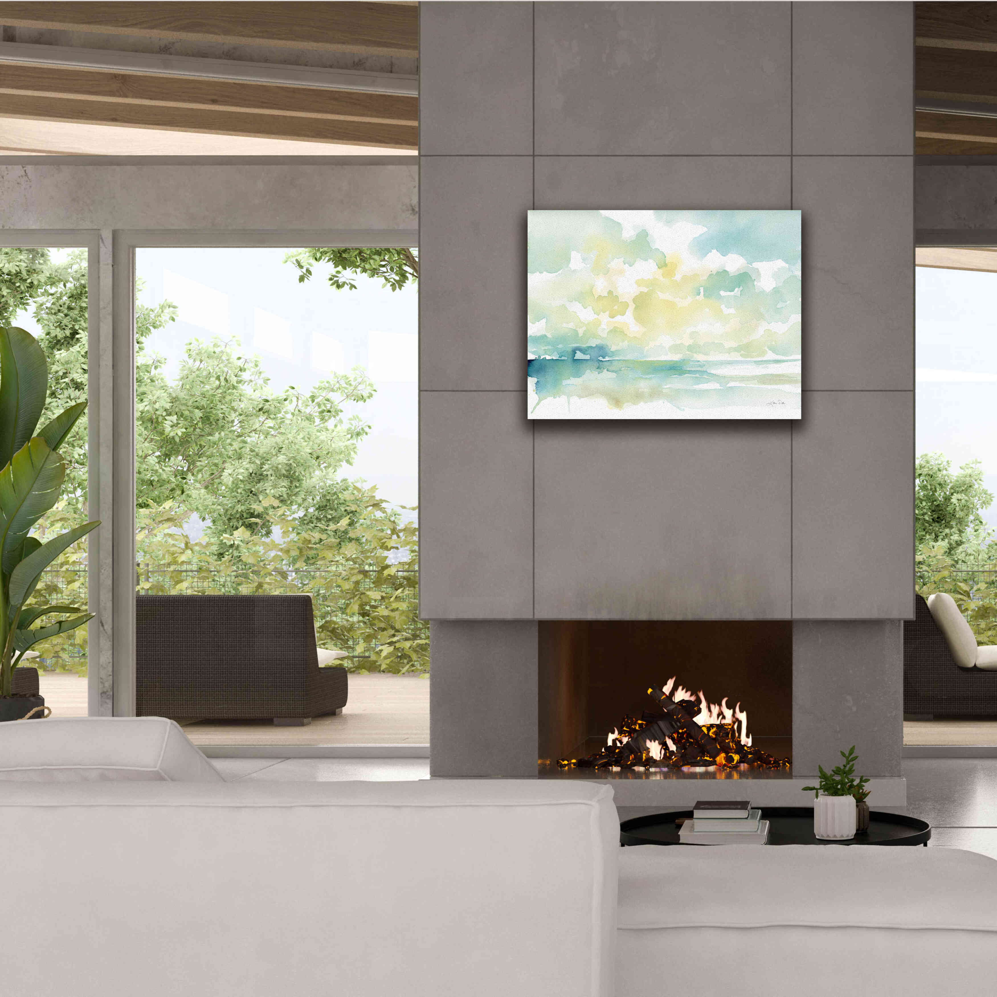 'Ocean Dreaming' by Katrina Pete, Giclee Canvas Wall Art,34x26