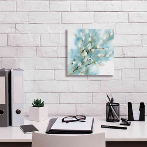 'Pussy Willows Square' by Katrina Pete, Giclee Canvas Wall Art,12x12