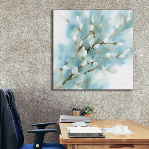 Image of 'Pussy Willows Square' by Katrina Pete, Giclee Canvas Wall Art,37x37