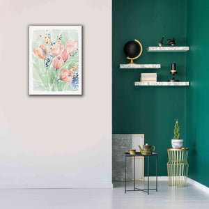 'Tulip Spray' by Katrina Pete, Giclee Canvas Wall Art,26x34