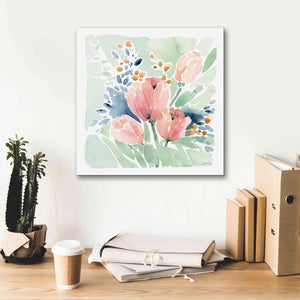 'Tulip Bower' by Katrina Pete, Giclee Canvas Wall Art,18x18