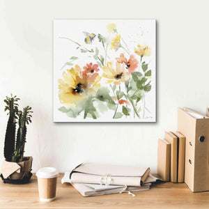 'Sunflower Meadow I' by Katrina Pete, Giclee Canvas Wall Art,18x18