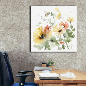 'Sunflower Meadow I' by Katrina Pete, Giclee Canvas Wall Art,37x37