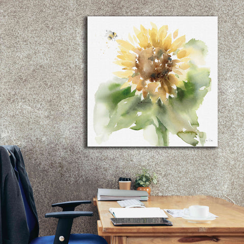 Image of 'Sunflower Meadow III' by Katrina Pete, Giclee Canvas Wall Art,37x37