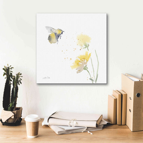 Image of 'Sunflower Meadow IV' by Katrina Pete, Giclee Canvas Wall Art,18x18