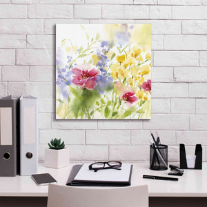 'Spring Meadow I' by Katrina Pete, Giclee Canvas Wall Art,18x18