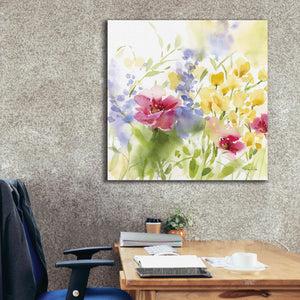 'Spring Meadow I' by Katrina Pete, Giclee Canvas Wall Art,37x37