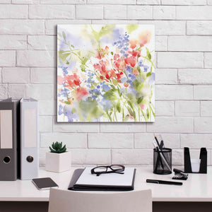 'Spring Meadow II' by Katrina Pete, Giclee Canvas Wall Art,18x18