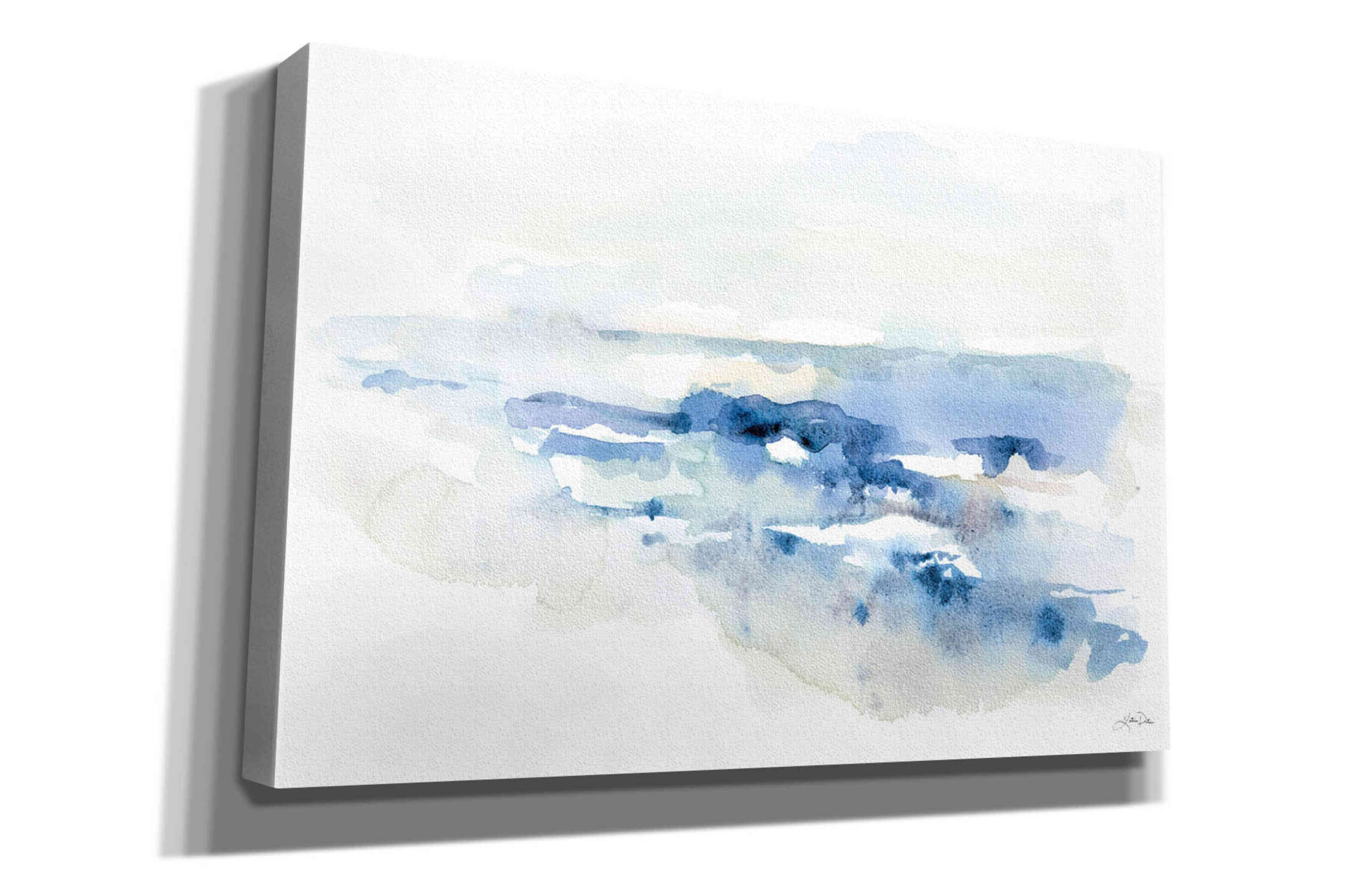 'Shoreline Blues II' by Katrina Pete, Giclee Canvas Wall Art