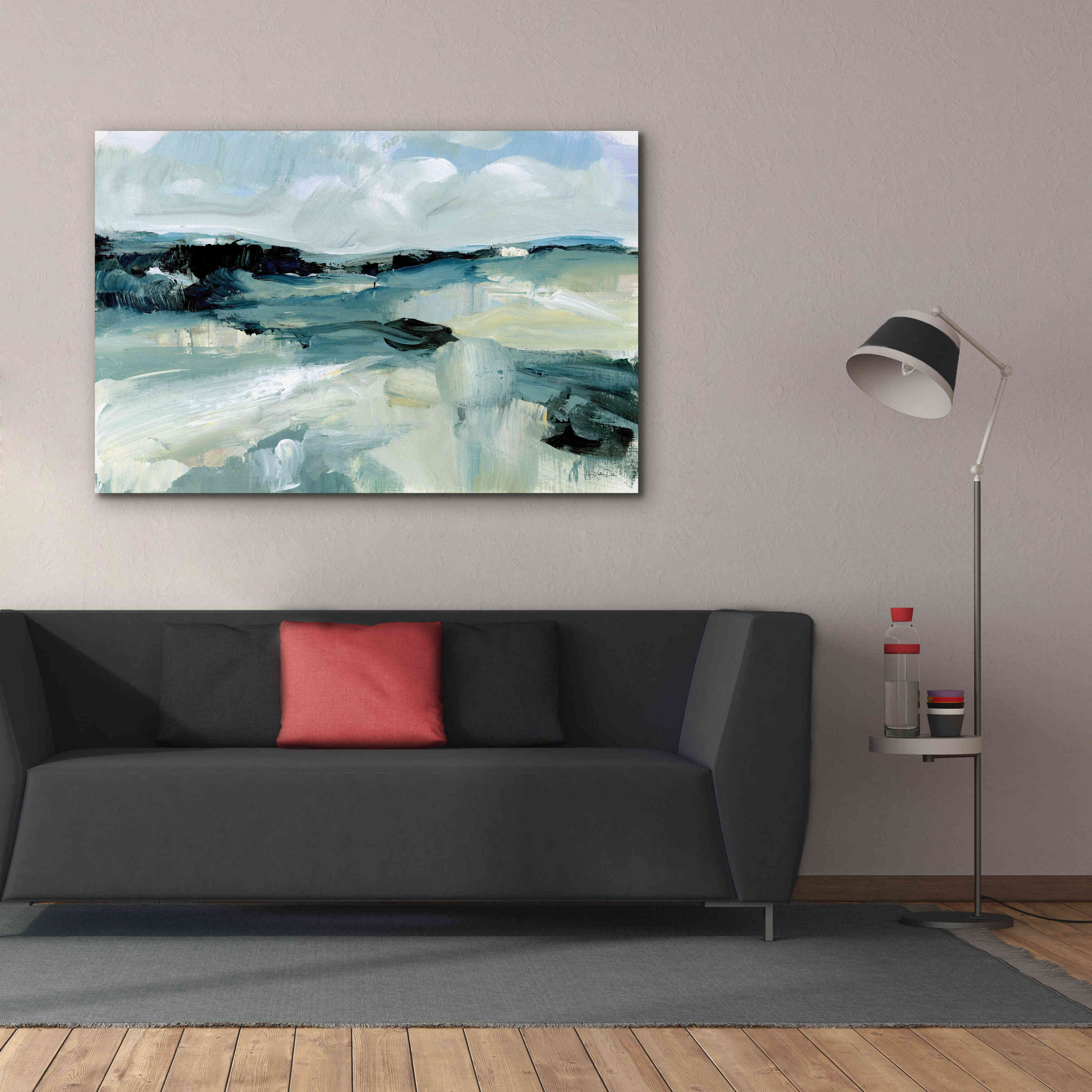 'Windswept Landscape' by Katrina Pete, Giclee Canvas Wall Art,60x40