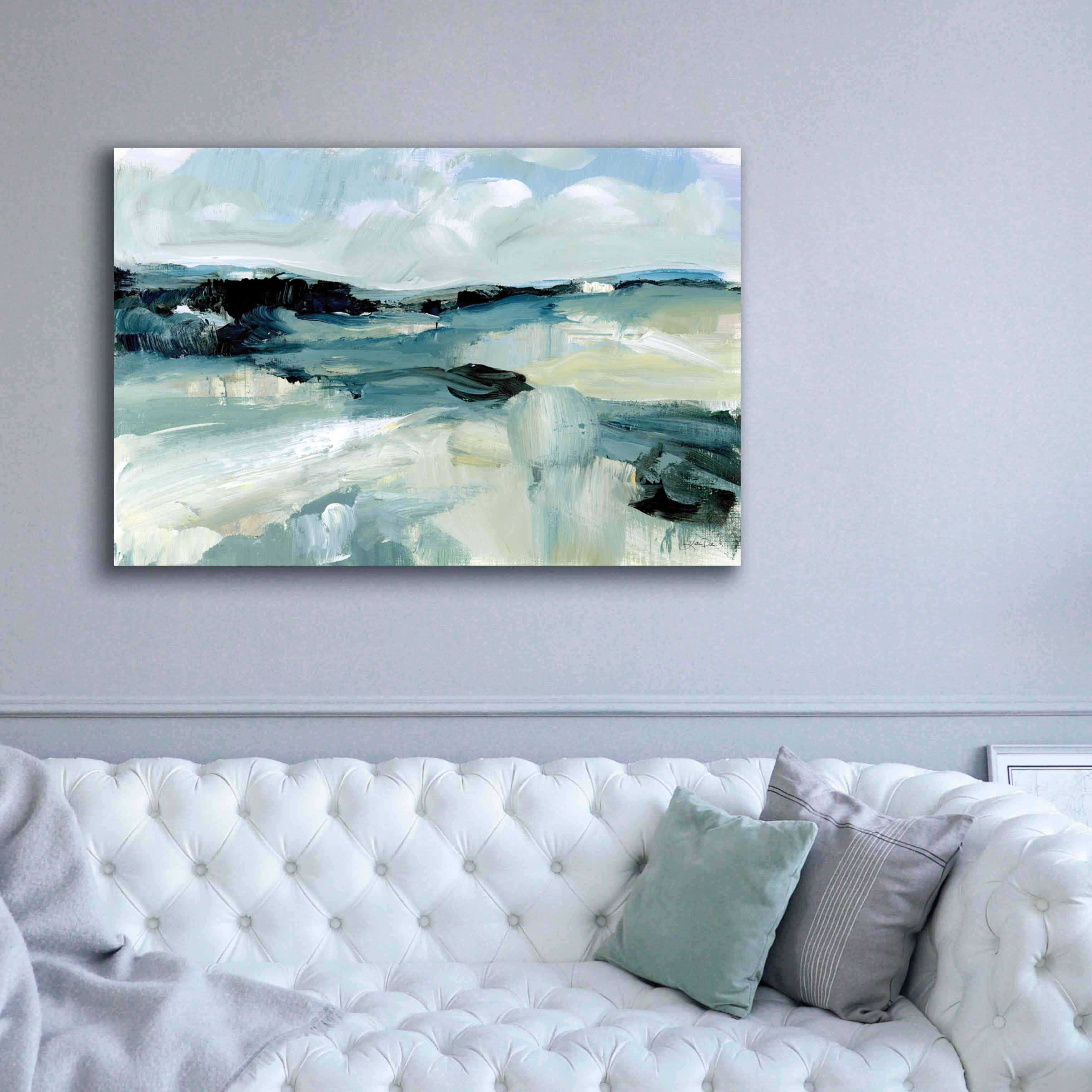 'Windswept Landscape' by Katrina Pete, Giclee Canvas Wall Art,60x40