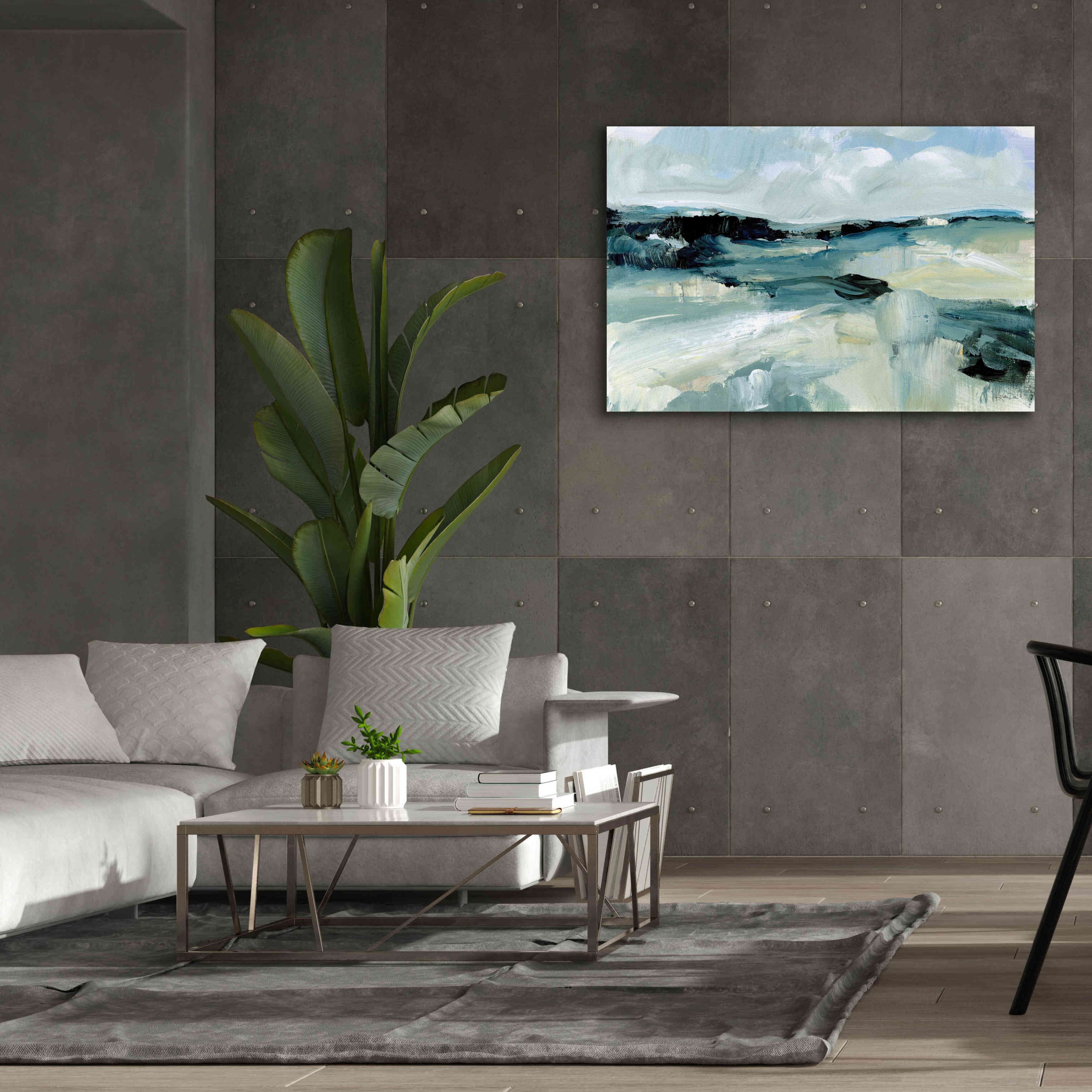 'Windswept Landscape' by Katrina Pete, Giclee Canvas Wall Art,60x40