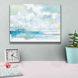 'Ocean Dreaming Pale Blue' by Katrina Pete, Giclee Canvas Wall Art,16x12