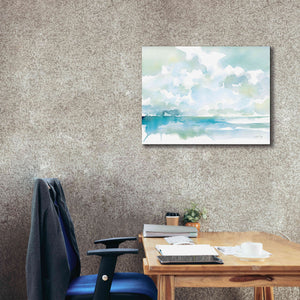'Ocean Dreaming Pale Blue' by Katrina Pete, Giclee Canvas Wall Art,34x26