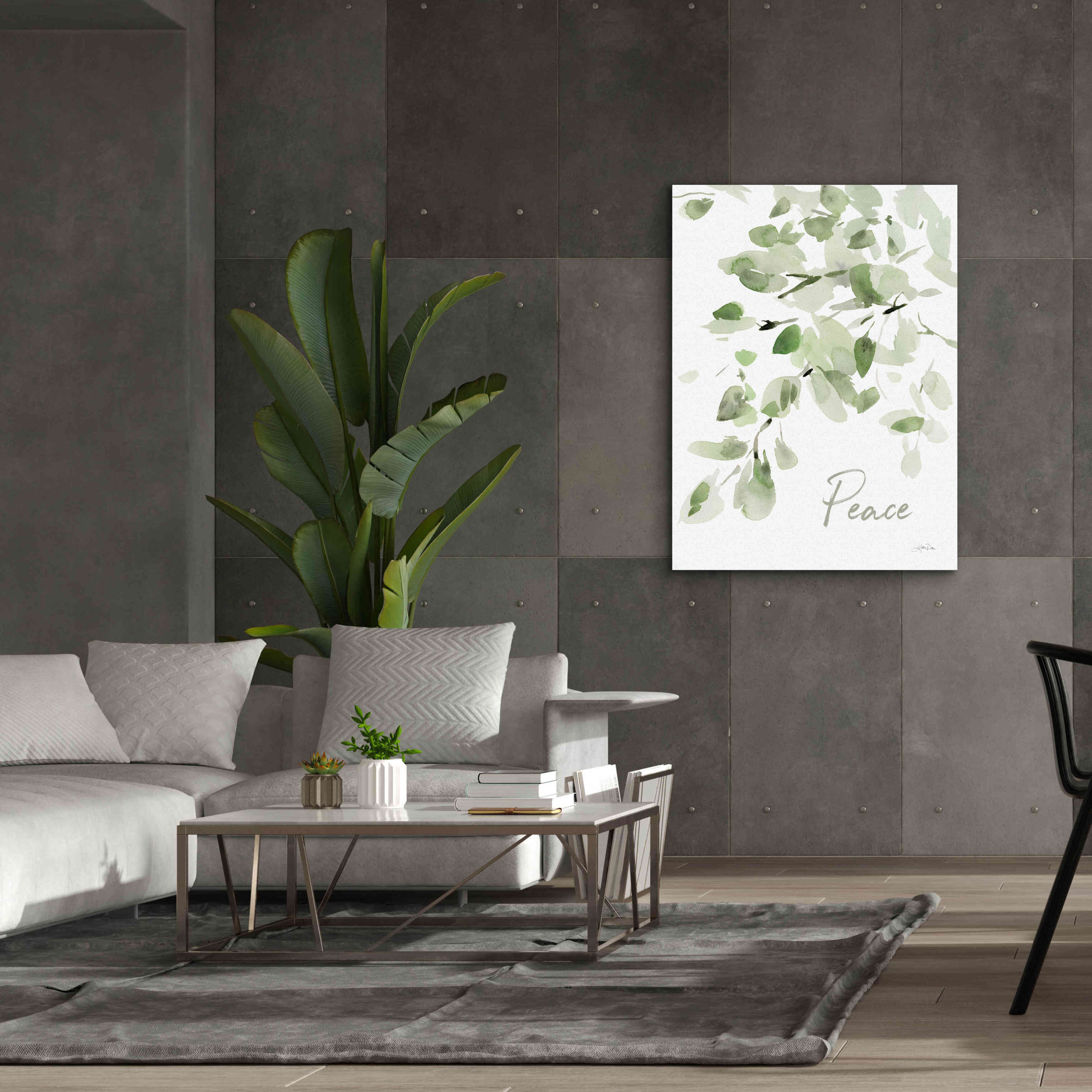 'Cascading Branches I Peace' by Katrina Pete, Giclee Canvas Wall Art,40x54