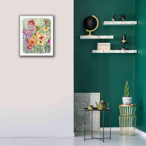'Monarchs and Blooms' by Katrina Pete, Giclee Canvas Wall Art,20x24