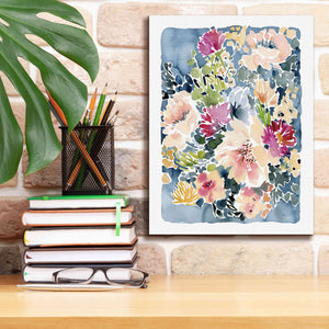 'Peony Delights' by Katrina Pete, Giclee Canvas Wall Art,12x16