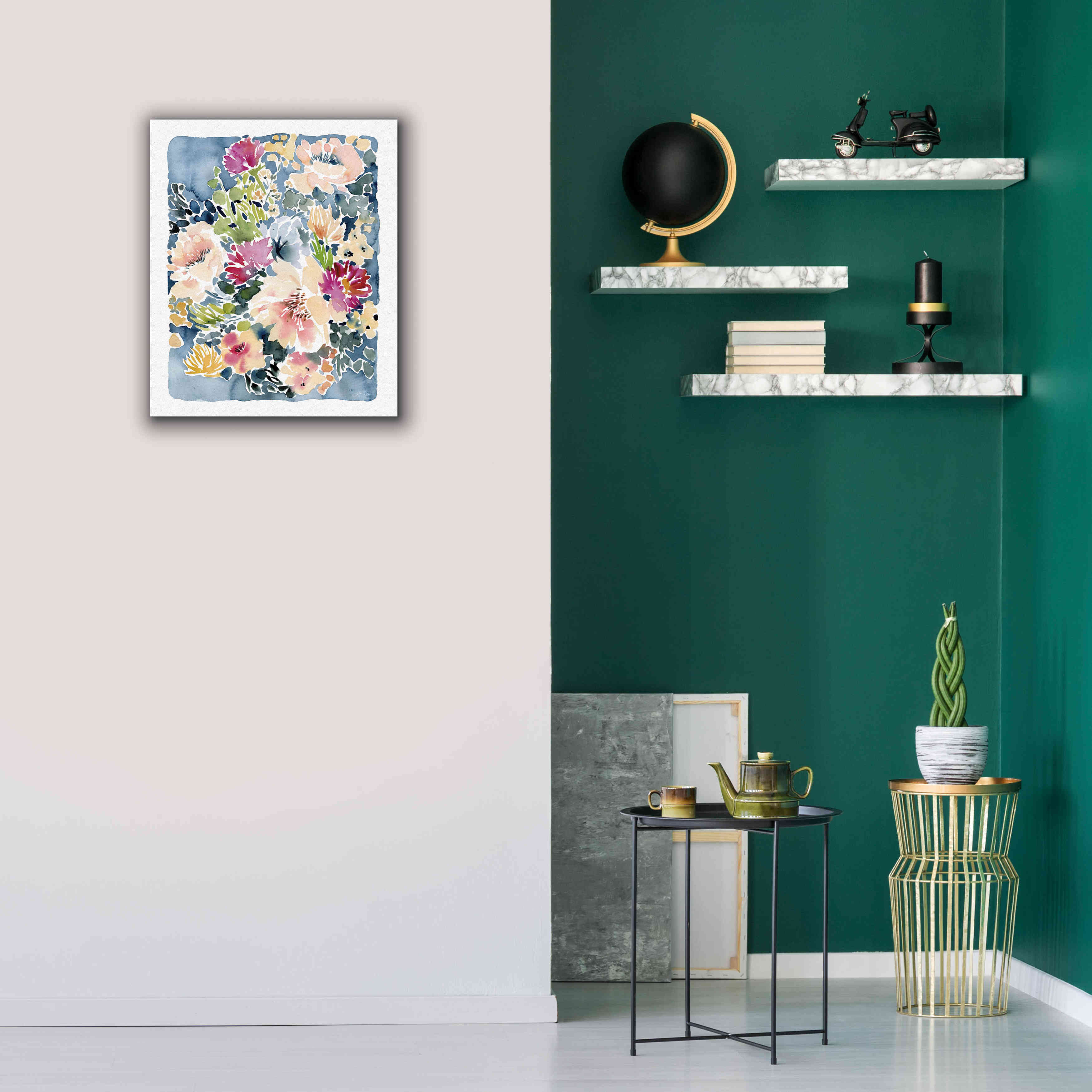 'Peony Delights' by Katrina Pete, Giclee Canvas Wall Art,20x24