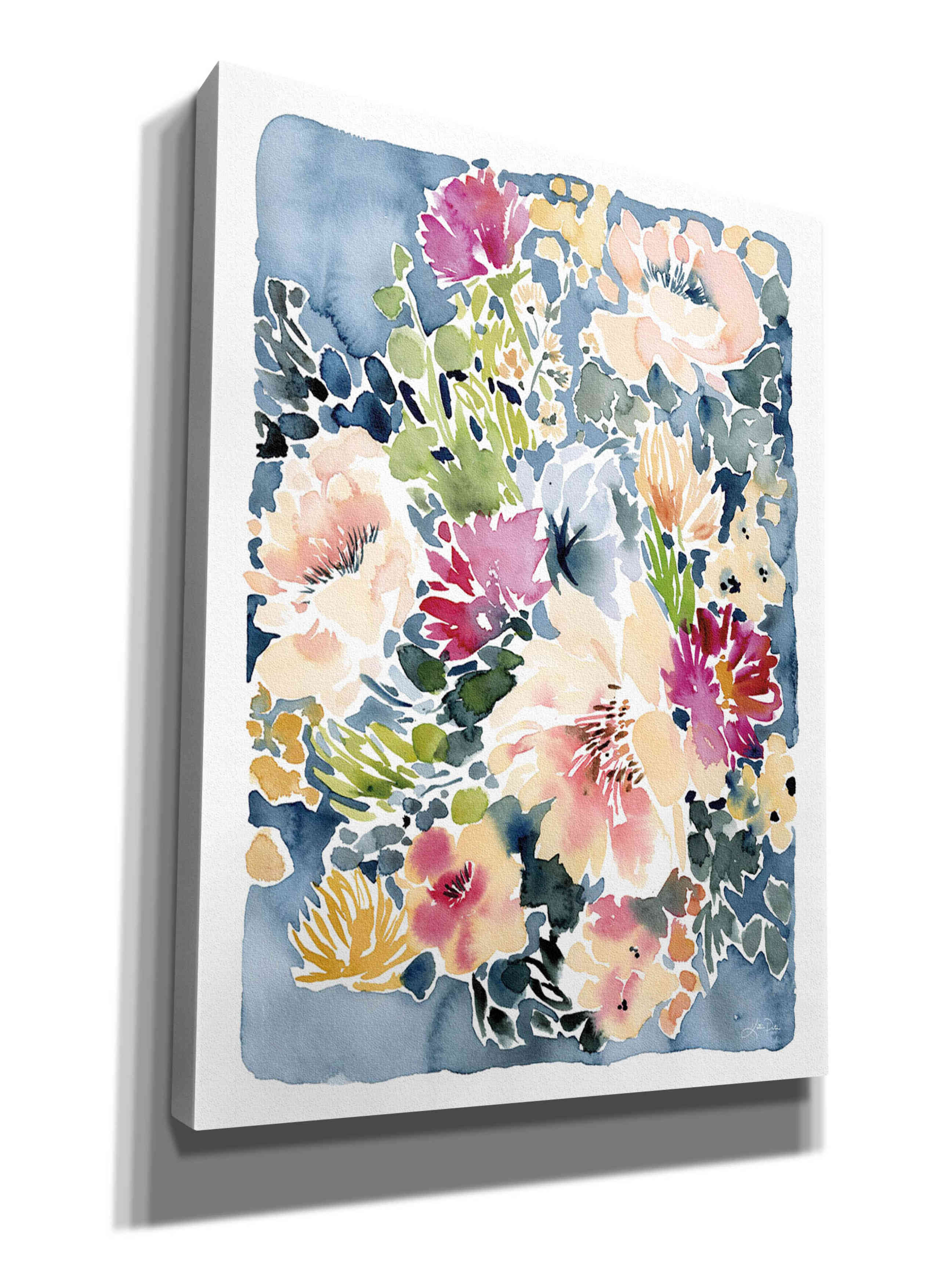 'Peony Delights' by Katrina Pete, Giclee Canvas Wall Art
