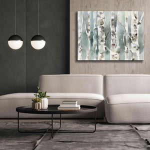 'Winter Birches' by Katrina Pete, Giclee Canvas Wall Art,54x40