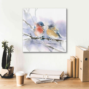 'Bluebird Pair' by Katrina Pete, Giclee Canvas Wall Art,18x18
