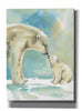 'Polar Bear Love' by Katrina Pete, Giclee Canvas Wall Art