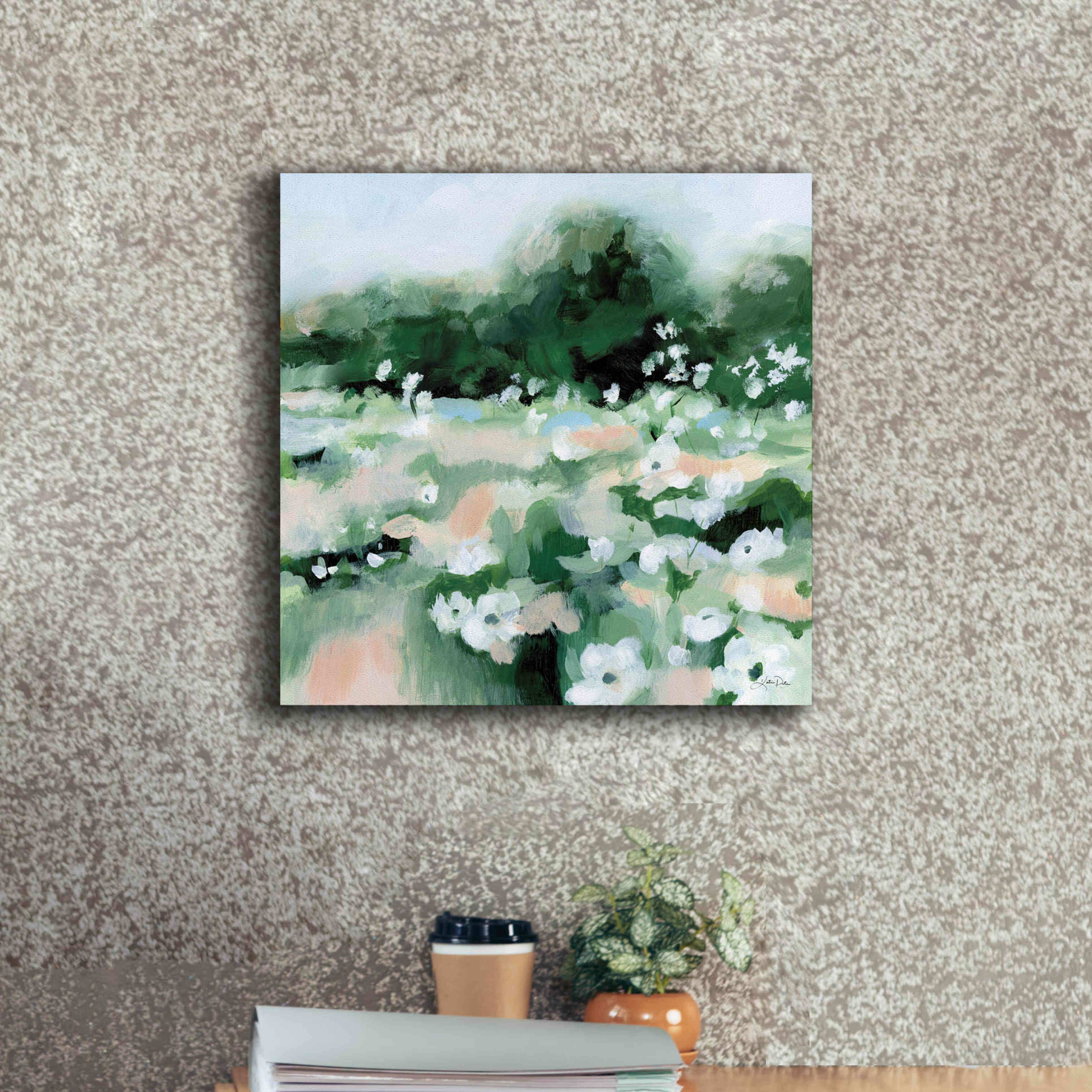 'Summer Field' by Katrina Pete, Giclee Canvas Wall Art,18x18