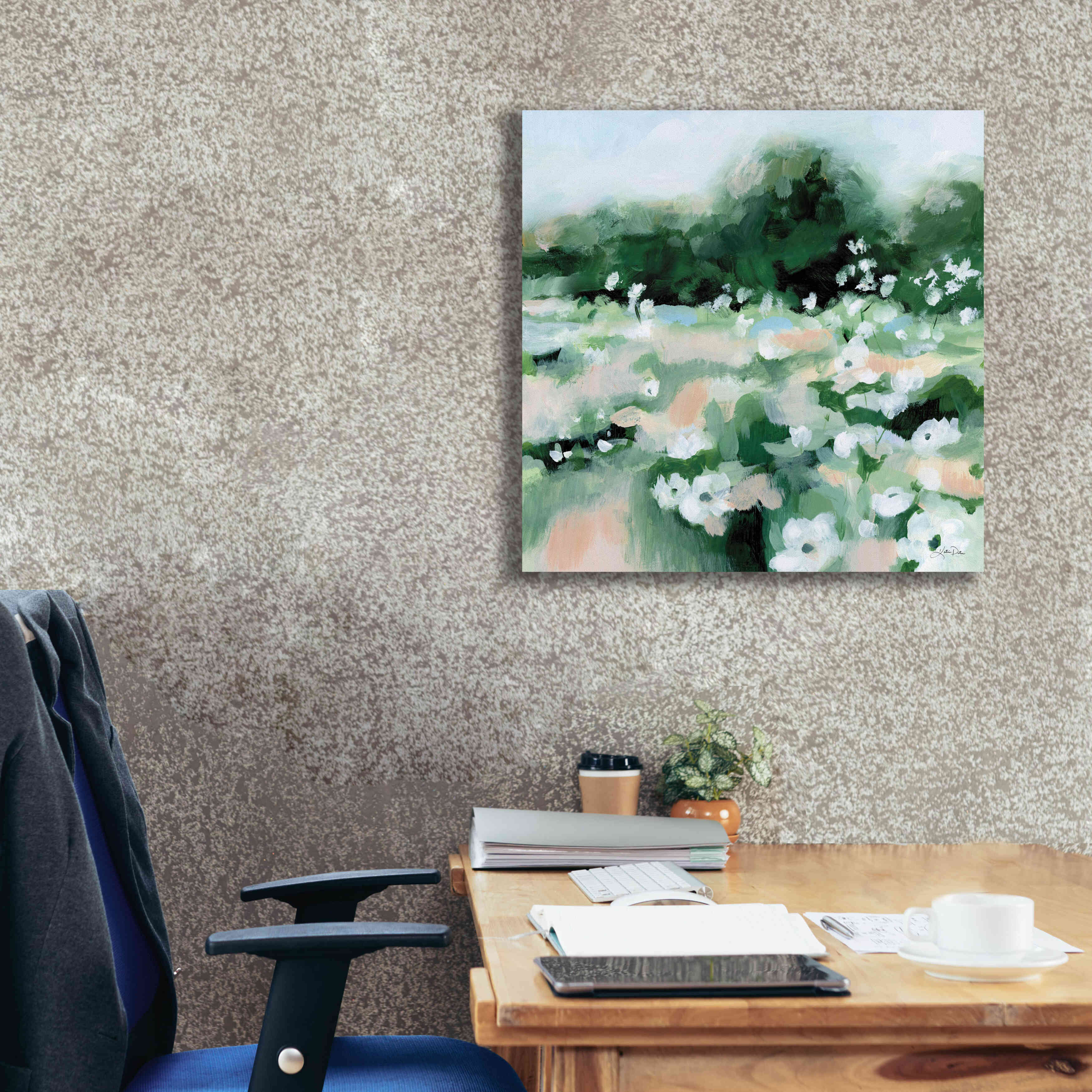 'Summer Field' by Katrina Pete, Giclee Canvas Wall Art,26x26