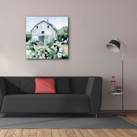 Image of 'Summer Barn' by Katrina Pete, Giclee Canvas Wall Art,37x37