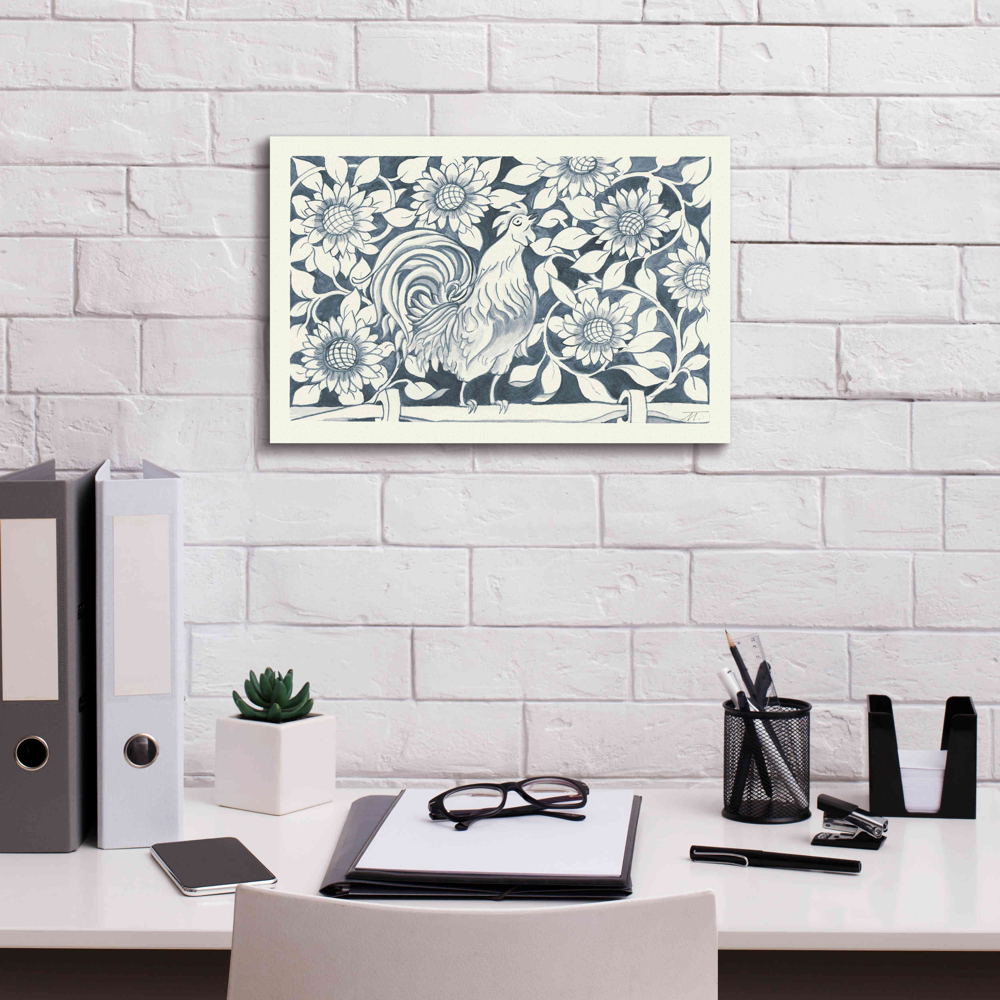 'Farm Life I' by Miranda Thomas, Giclee Canvas Wall Art,18x12