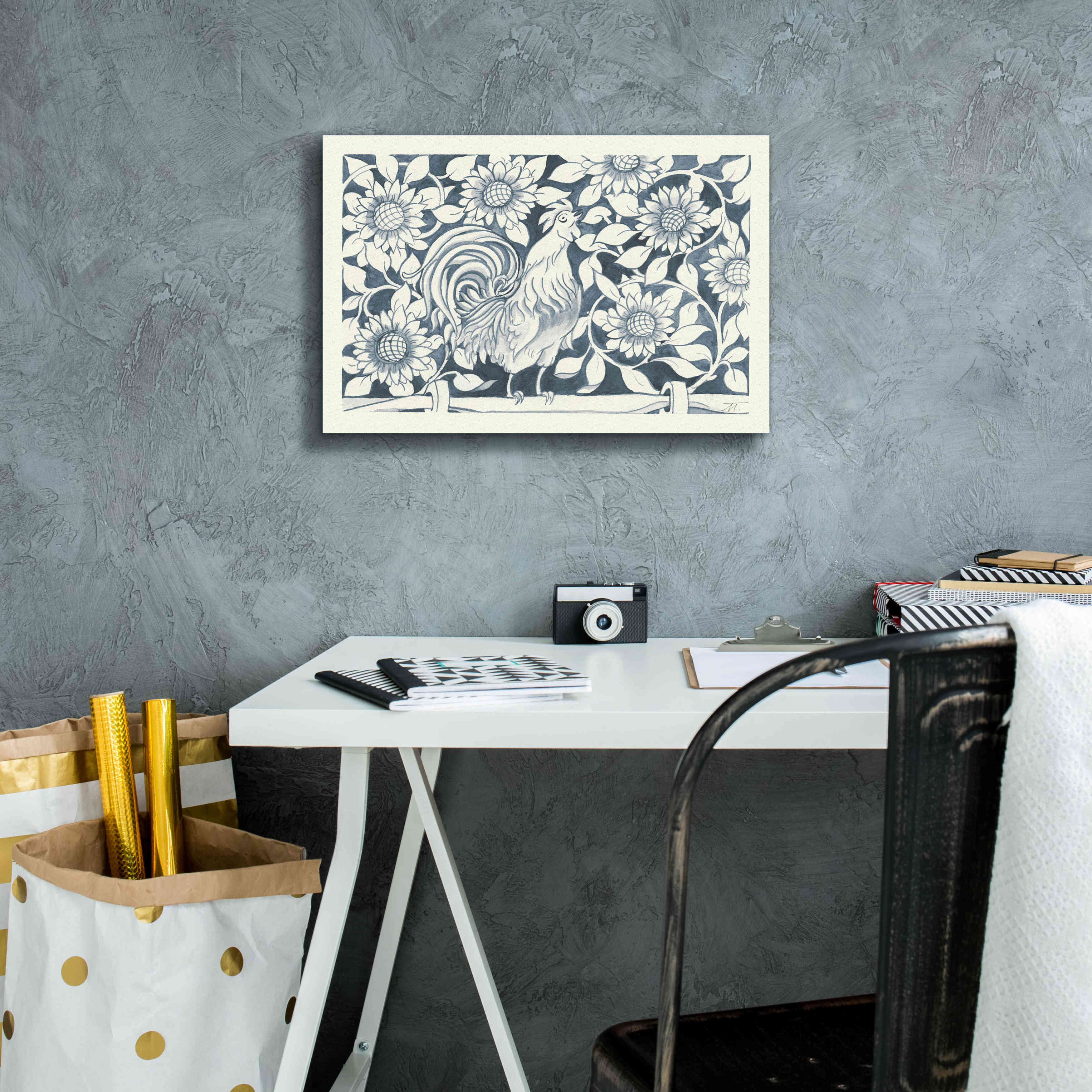 'Farm Life I' by Miranda Thomas, Giclee Canvas Wall Art,18x12