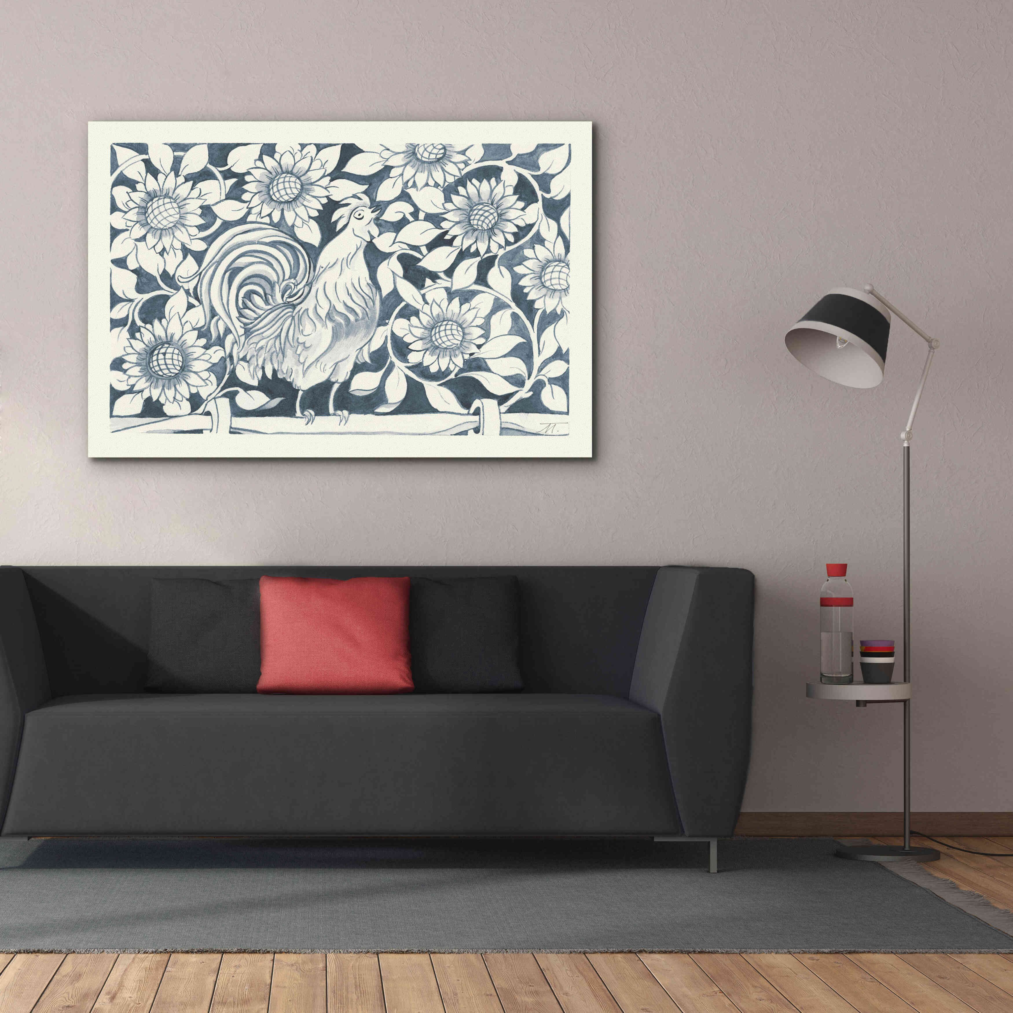 'Farm Life I' by Miranda Thomas, Giclee Canvas Wall Art,60x40