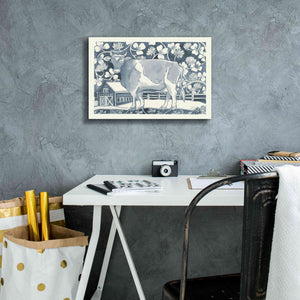 'Farm Life II' by Miranda Thomas, Giclee Canvas Wall Art,18x12