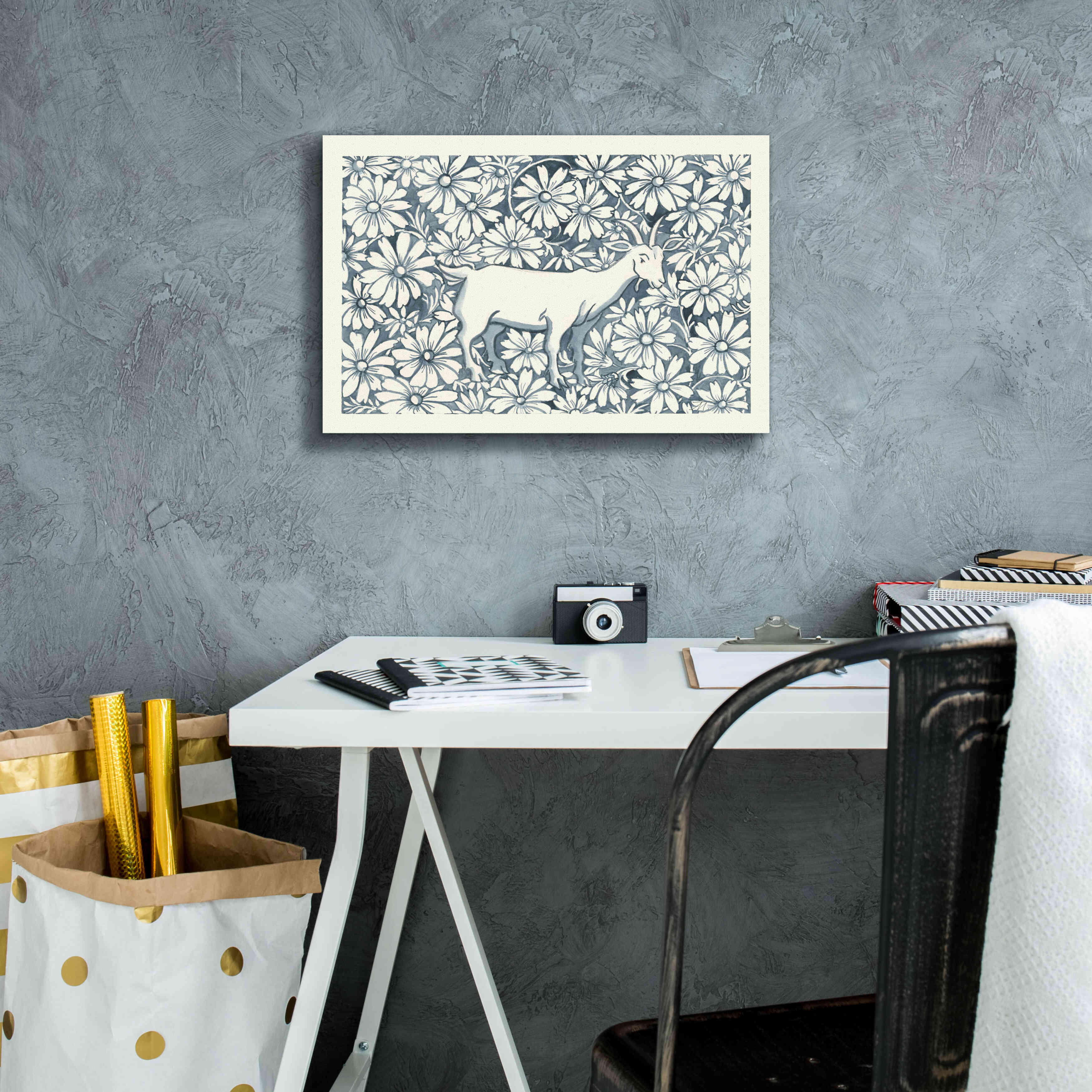 'Farm Life III' by Miranda Thomas, Giclee Canvas Wall Art,18x12