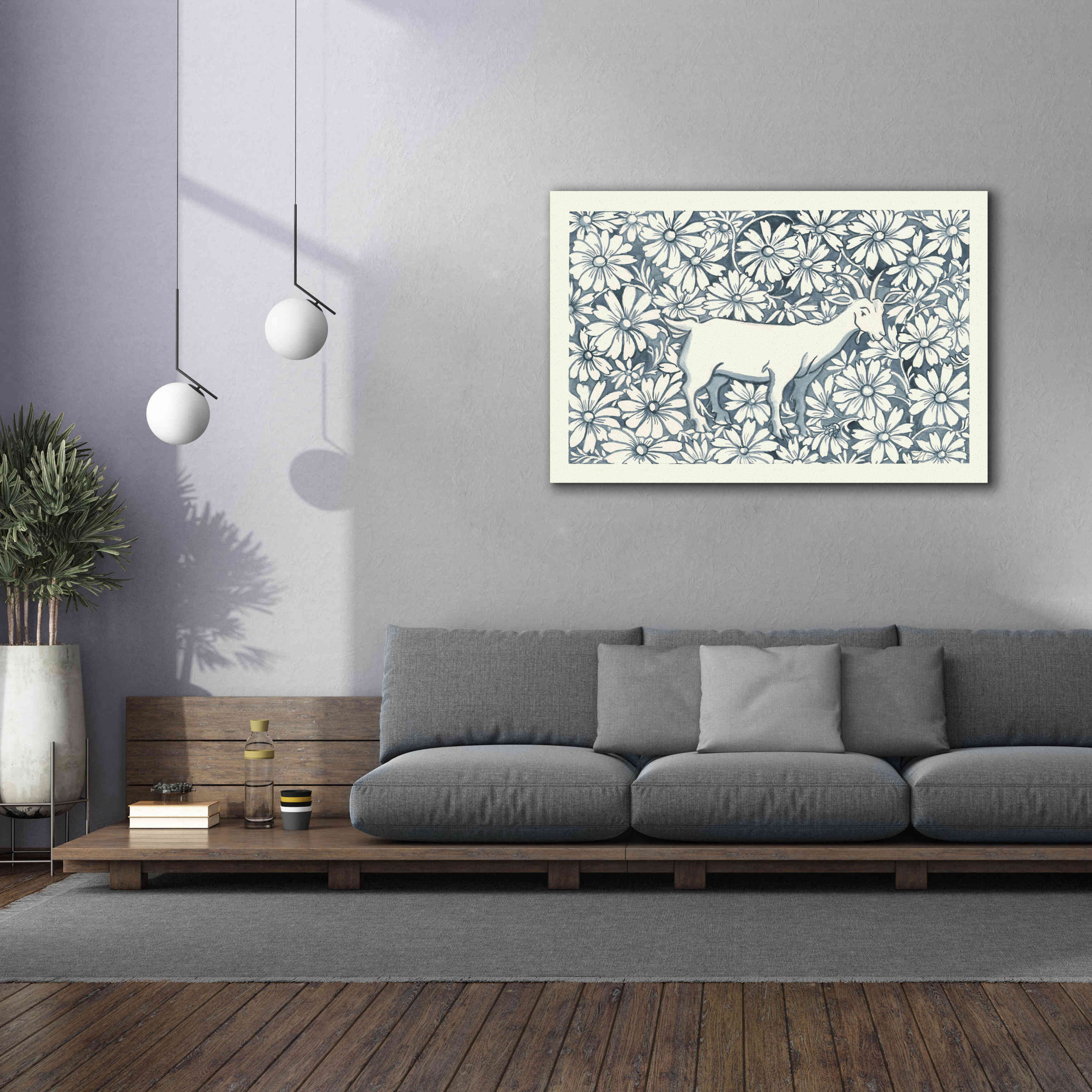 'Farm Life III' by Miranda Thomas, Giclee Canvas Wall Art,60x40