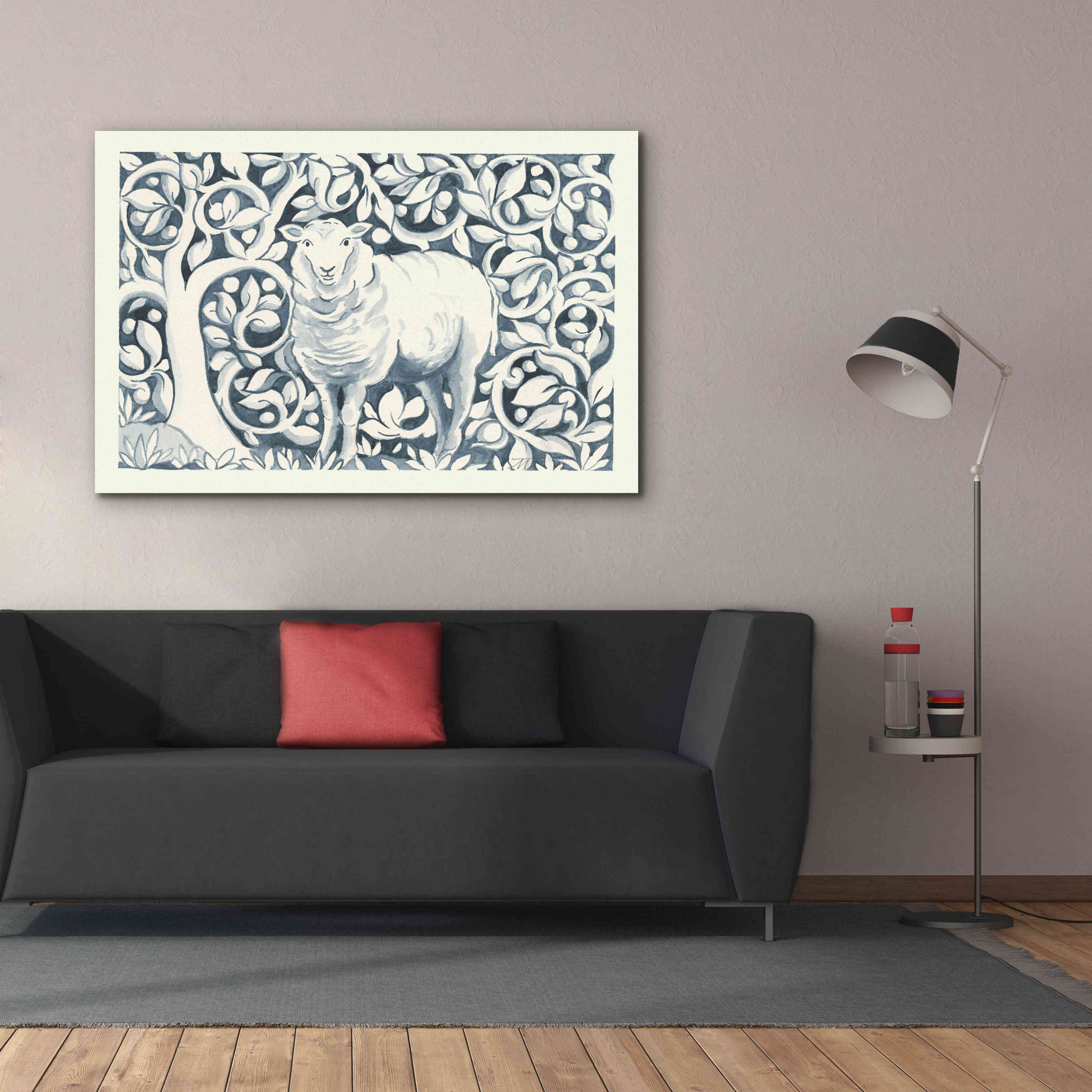 'Farm Life V' by Miranda Thomas, Giclee Canvas Wall Art,60x40