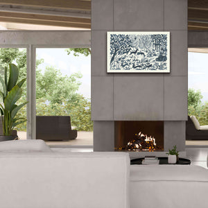 'Forest Life II' by Miranda Thomas, Giclee Canvas Wall Art,40x26