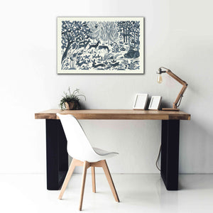 'Forest Life II' by Miranda Thomas, Giclee Canvas Wall Art,40x26