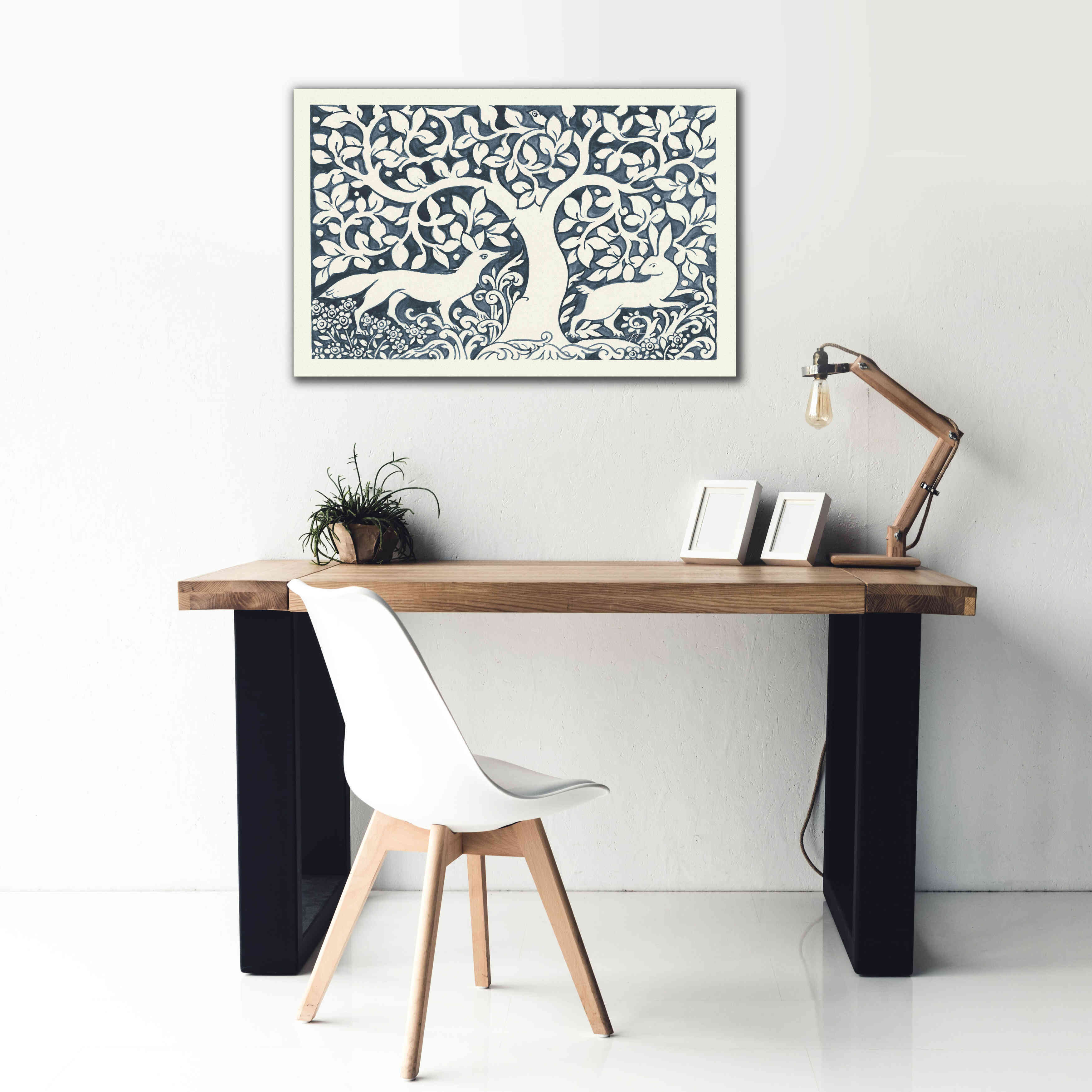'Forest Life III' by Miranda Thomas, Giclee Canvas Wall Art,40x26