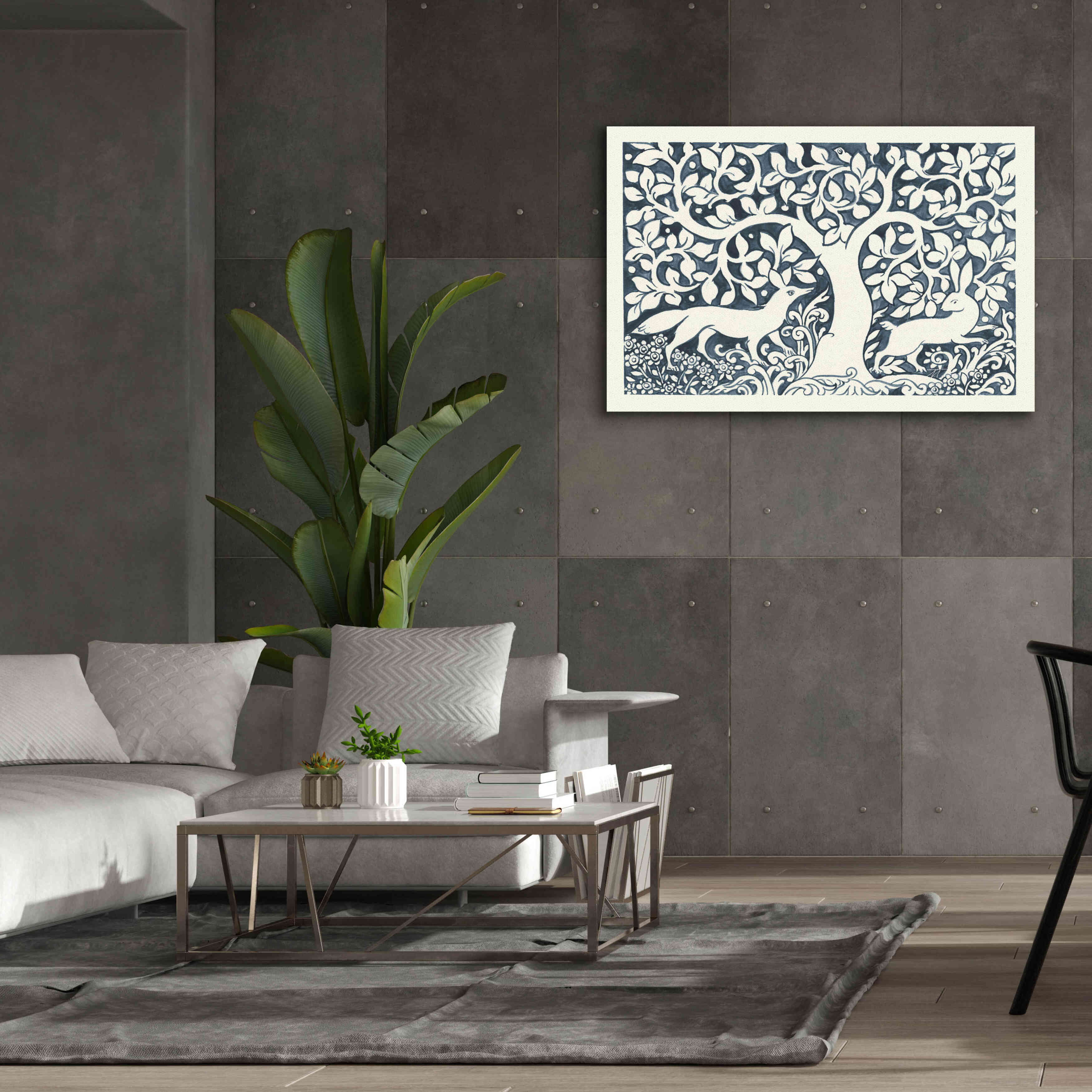 'Forest Life III' by Miranda Thomas, Giclee Canvas Wall Art,60x40