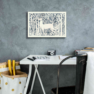 'Forest Life V' by Miranda Thomas, Giclee Canvas Wall Art,18x12